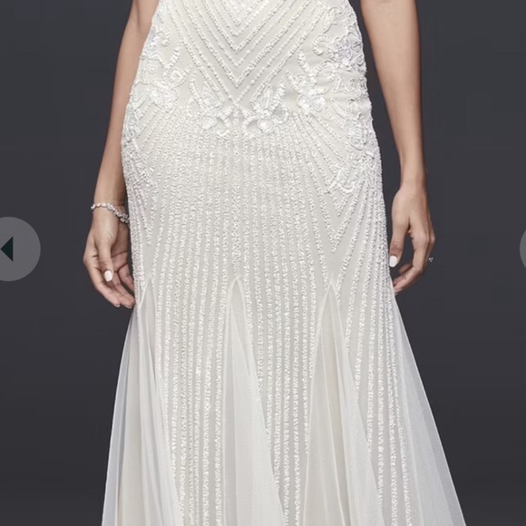 David's Bridal White Short Dresses Tea Length David's Bridal Mini  Bride Dresses New A Line Short